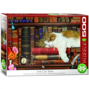 Eurographics: The Cat Nap (500XL) kattenpuzzel