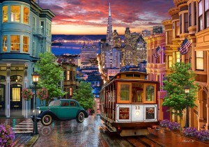 Bluebird: San Francisco Trolley - David Maclean (2000) legpuzzel