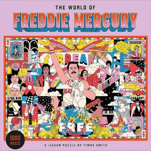 Laurence King: The World of Freddie Mercury (1000) legpuzzel