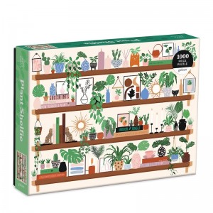 Galison: Plant Shelfie (1000) legpuzzel