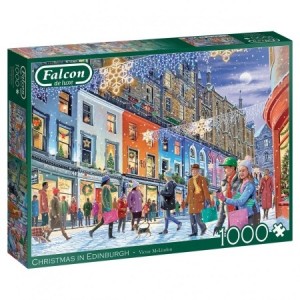 Falcon: Christmas in Edinburgh (1000) kerstpuzzel
