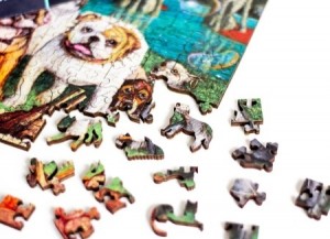 Davici: Maaltijd (400) houten legpuzzel