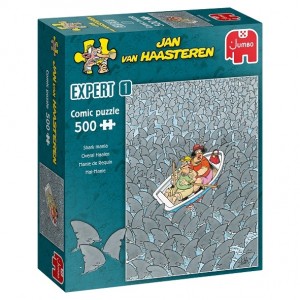Jan van Haasteren: Expert 1 Overal Haaien (500) legpuzzel
