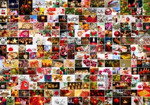 Grafika: Christmas Collage (1500) kerstpuzzel