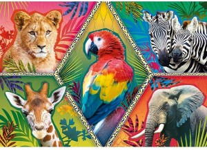 Trefl: Animal Planet - Exotic Animals (1000) legpuzzel