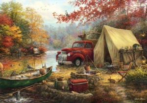 Grafika: Chuck Pinson - Share the Outdoors (1500) herfstpuzzel