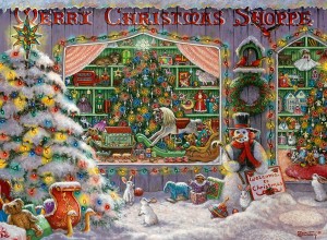 Ravensburger: The Christmas Shop (500) kerstpuzzel