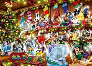 Ravensburger: Disney Snow Globes (1000) kerstpuzzel