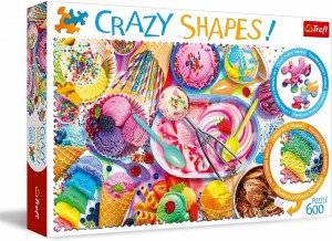 Trefl: Crazy Shapes - Sweet Dream (600) legpuzzel