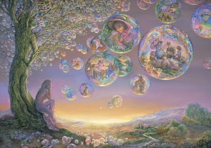 Grafika: Josephine Wall - Bubble Tree (1500) legpuzzel