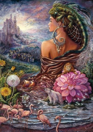 Grafika: Josephine Wall - The Untold Story (1500) verticale puzzel