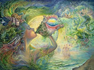 Grafika: Josephine Wall - Call of the Sea (2000) legpuzzel