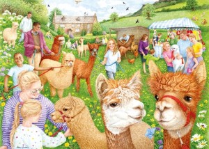 Falcon: The Alpaca Farm - Anna Searle (1000) legpuzzel