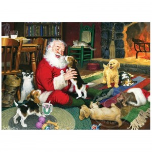 Cobble Hill: Santa's Playtime (1000) kerstpuzzel