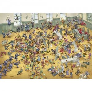 Heye: Justice for All (1000) driehoekdoos puzzel