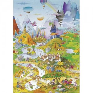 Heye: Idyll - By the Lake (1000) verticale puzzel