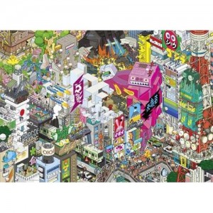 Heye: Pixorama - Tokyo Quest (1000) legpuzzel