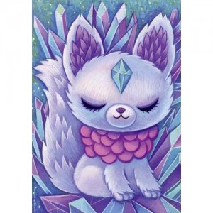 Heye: Dreaming - Crystal Fox (500) verticale puzzel