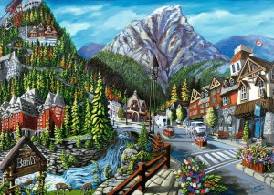 Ravensburger: Welcome to Banff (1000) legpuzzel