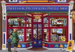 Bluebird: Professor Puzzles (1500) legpuzzel