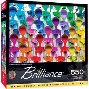 Master Pieces: Brilliance - Paint the World (550) legpuzzel