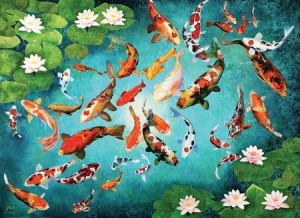 Eurographics: Koi Fish (1000) vissenpuzzel