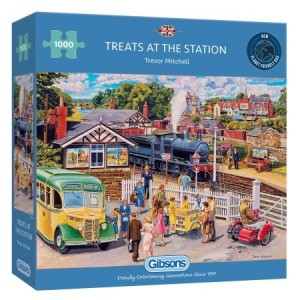 Gibsons: Treats at the Station (1000) treinpuzzel