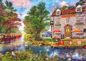 Gibsons: Riverside Inn (1000) legpuzzel