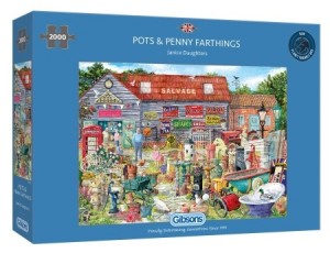 Gibsons: Pots and Penny Farthings (2000) legpuzzel