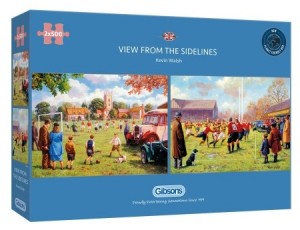 Gibsons: View from the Sidelines (2x500) legpuzzels