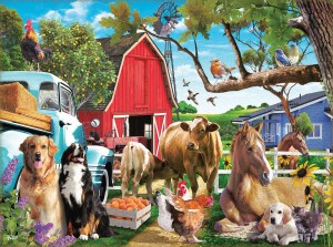 SunsOut: Gathering in the Farm (1000) legpuzzel