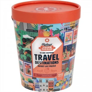 Ridley's: Travel Destinations Bucketlist (1000) legpuzzel