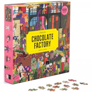 Laurence King: Inside the Chocolate Factory (1000) legpuzzel