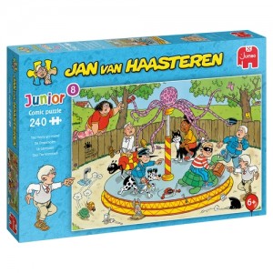 Jan van Haasteren Junior: De Draaimolen (240) kinderpuzzel