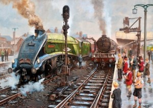 Gibsons: Spotters at Doncaster (100XXL) treinpuzzel