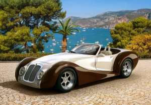 Castorland: Roadster in Riviera (500) legpuzzel