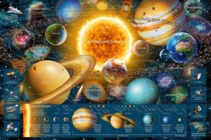 Ravensburger: Planetenstelsel (5000) grote legpuzzel
