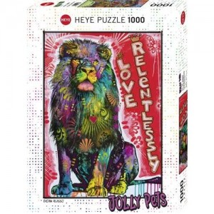 Heye: Jolly Pets - Love Relentlessly (1000) verticale puzzel