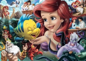 Ravensburger: Disney Princess - De Kleine Zeemeermin (1000) disneypuzzel