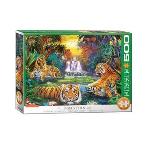 Eurographics: Tiger's Eden (500XL) tijgerpuzzel