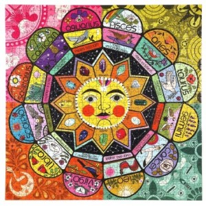 Eeboo: Astrology (1000) vierkante puzzel