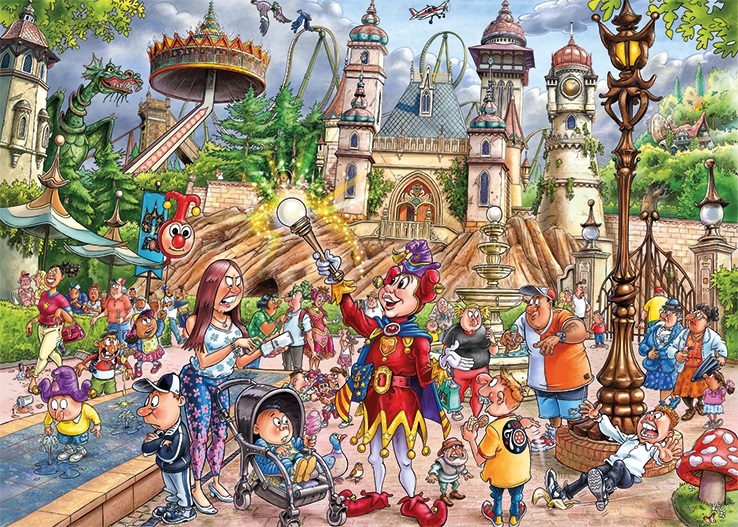 wakker worden bedrijf oud Jumbo: Wasgij Mystery Efteling World of Wonders (1000) legpuzzel -  Goedkopelegpuzzels.nl, legpuzzels voor volwassenen en kinderpuzzels