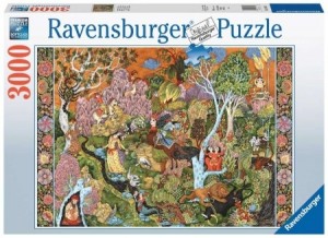 Ravensburger: Tuin van de Zonnetekens (3000) legpuzzel