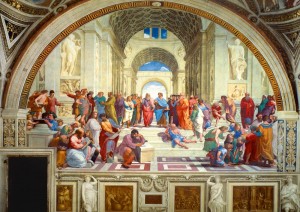 Art by Bluebird: The School of Athens (1000) kunstpuzzel