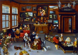 Art by Bluebird: The Archdukes Albert and Isabella Visiting a Collector's Cabinet (1000) kunstpuzzel