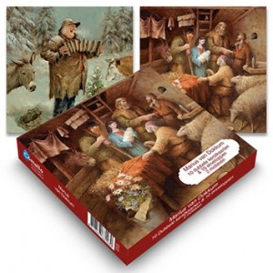 Comello: Marius van Dokkum Kerstkaartenset (5 kaarten) setnr XB016