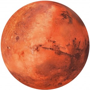 Clementoni: Nasa - Mars (500) ronde puzzel