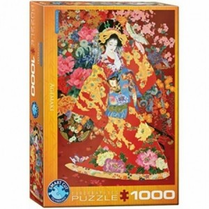 Eurographics: Agemaki - Haruyo Morita (1000) verticale puzzel