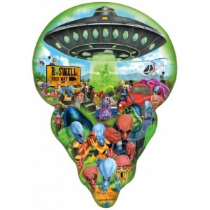 SunsOut: Roswell This Way (750) shaped puzzel