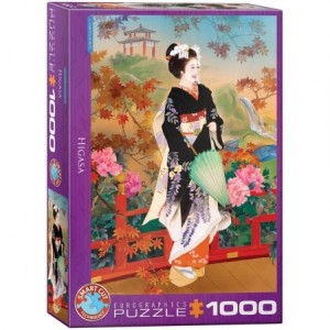 Eurographics: Higasa - Haruyo Morita (1000) verticale puzzel